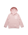 Kids pink Brat Pack Hood - Threadbox