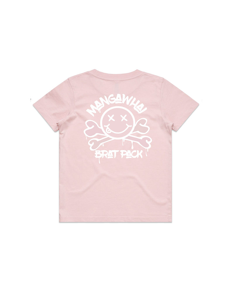 Kids Brat Pack Pink Tee - Threadbox