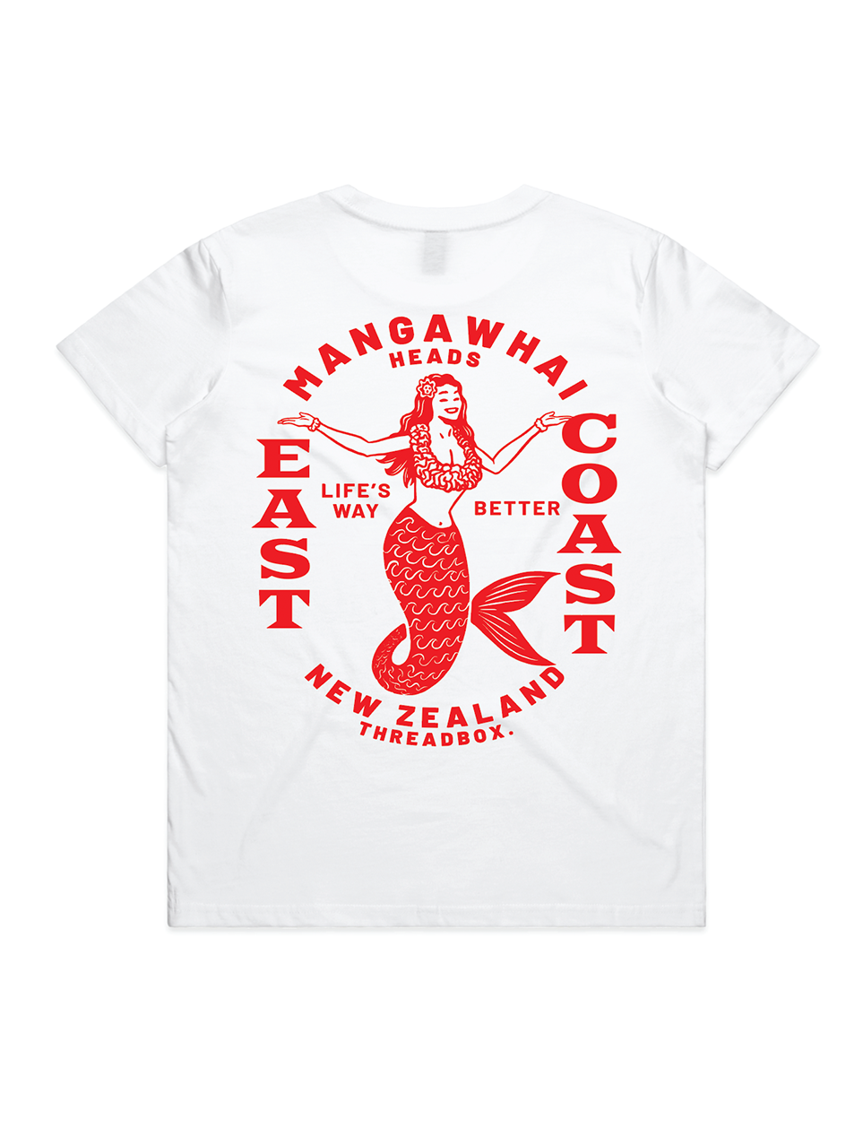 Women's mermaid tshirt - Threadbox