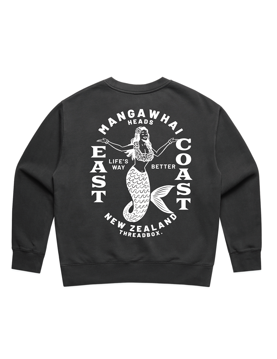 Women's mermaid relaxed crew - Threadbox