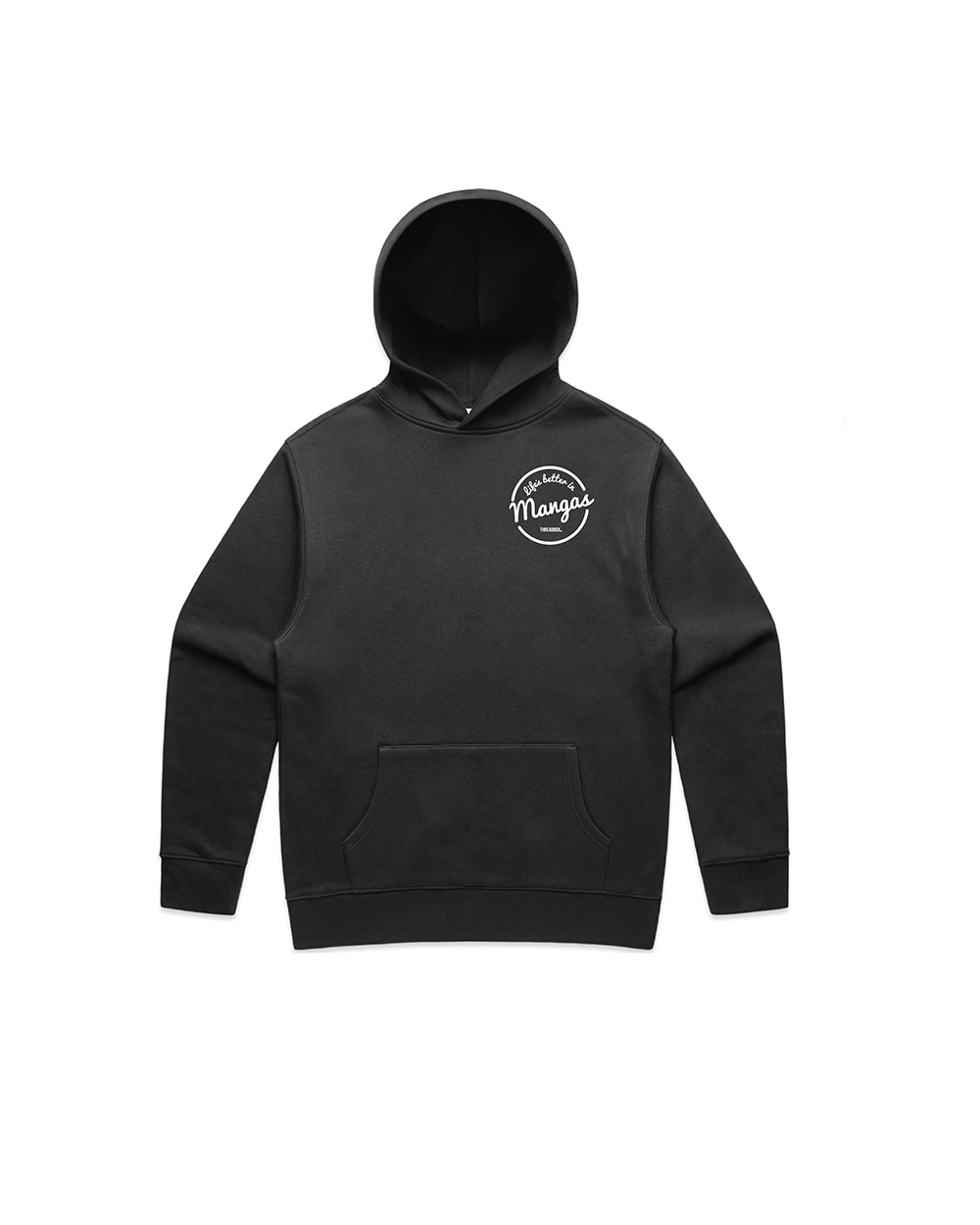 Relax faded hood Life's Better in Mangas - Threadbox