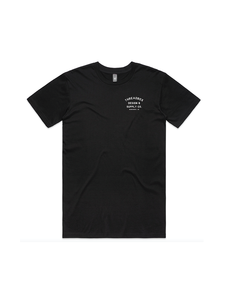 TBX logo black mens tee - Threadbox