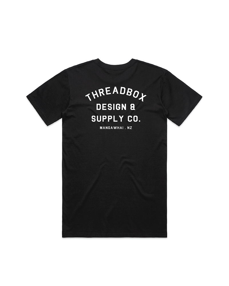 TBX logo black mens tee - Threadbox