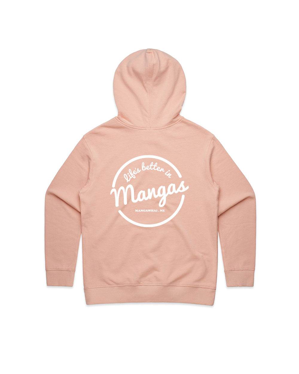 Ladies LIfe's Better Pink Hoody - Threadbox