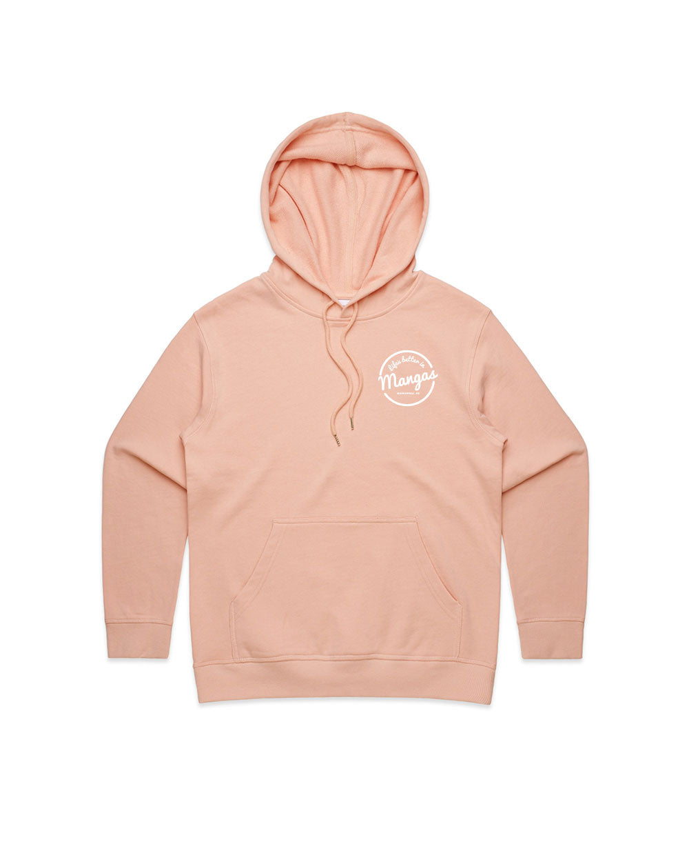 Ladies LIfe's Better Pink Hoody - Threadbox