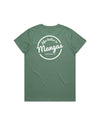 Ladies Life's Better Sage Tee - Threadbox