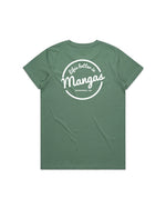 Ladies Life's Better Sage Tee - Threadbox