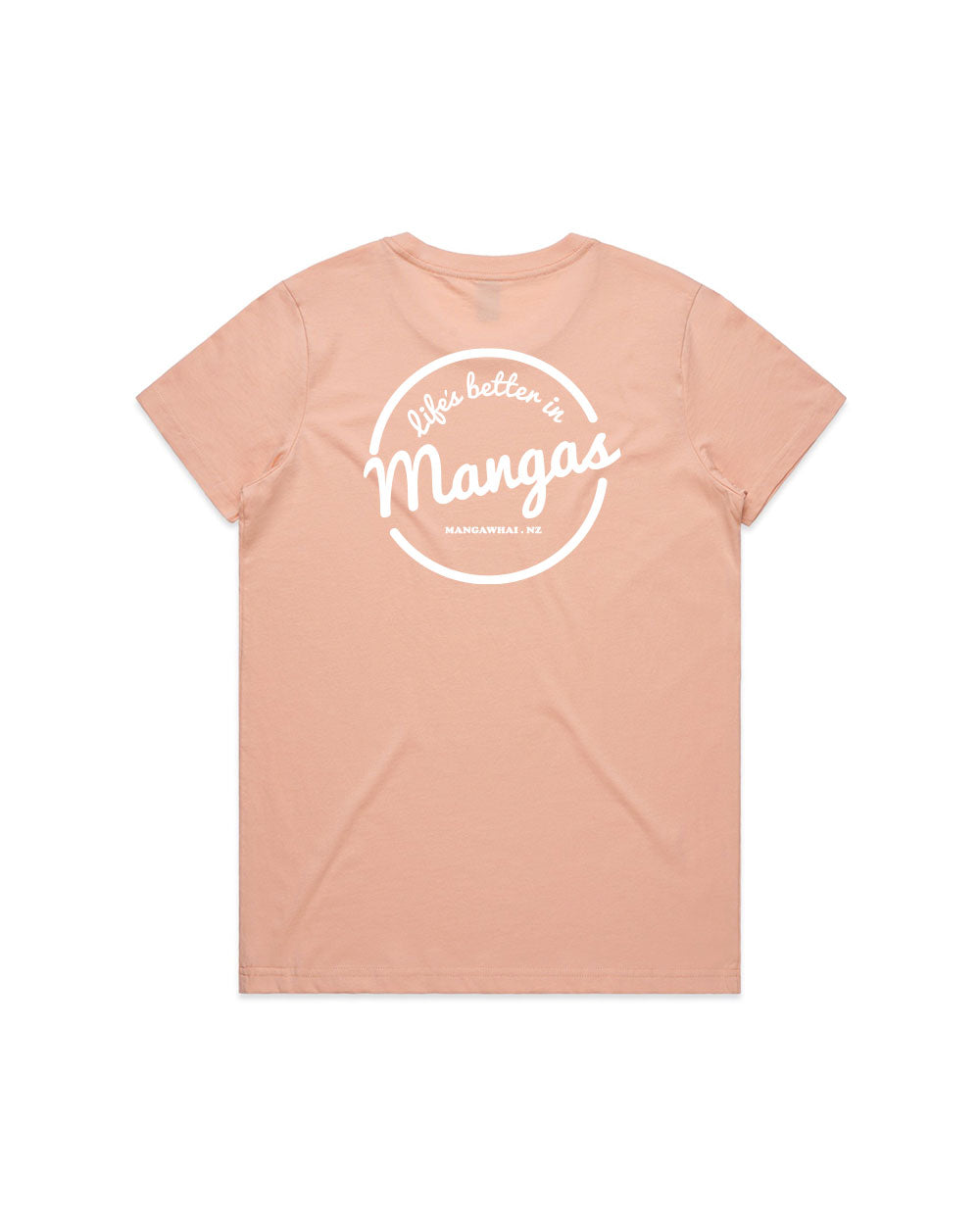 Ladies Life's Better Pink Tee - Threadbox