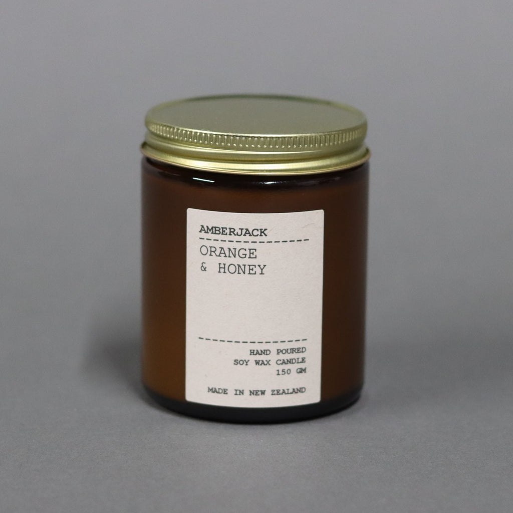 Amberjack Orange & Honey - Soy Candle - Threadbox