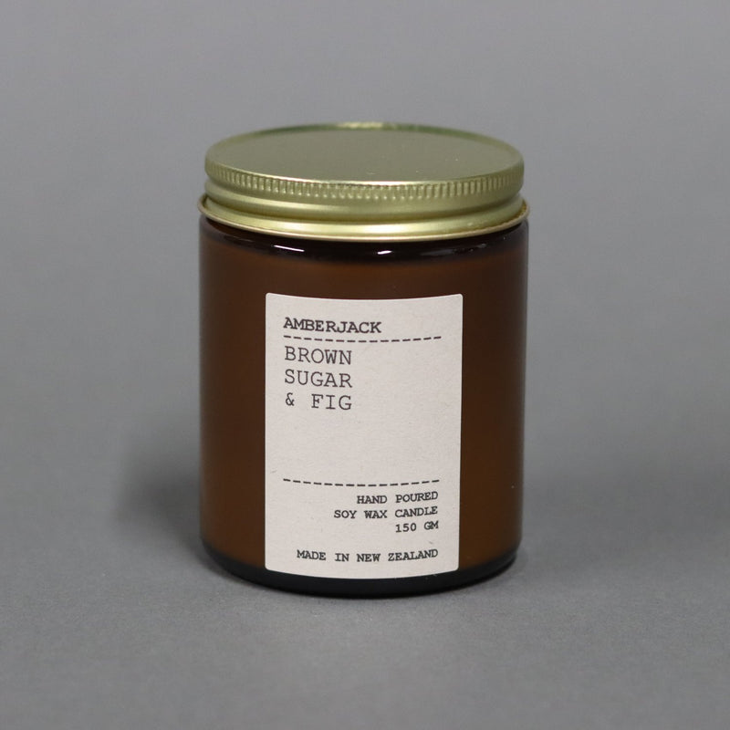 Amberjack Brown Sugar & Fig - Soy Candle - Threadbox