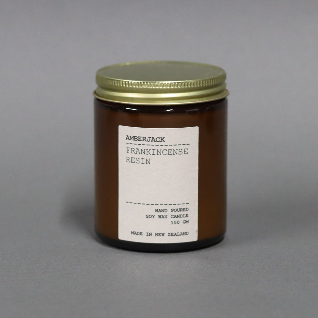 Amberjack Frankincense Resin - Soy Candle - Threadbox